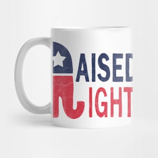 Republican Elephant - Raised Right Mug